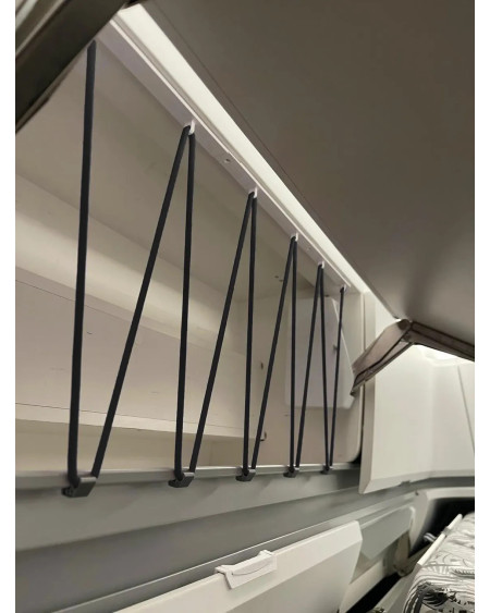 Zestaw zaczepów z linką elastyczną – szafka górna prawa VW Grand California